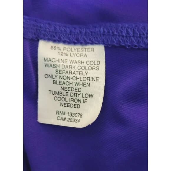 Lucky In Love Striped Tennis Golf Skort Kinetic Energy Flip Size Medium - Picture 11 of 11